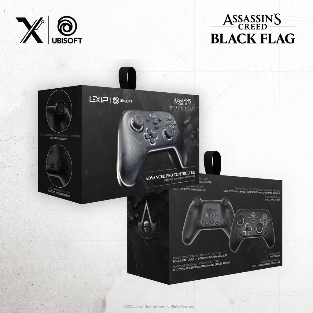Lexip X Ubisoft Assassin's Creed Black Flag: Resynced Wireless Controller