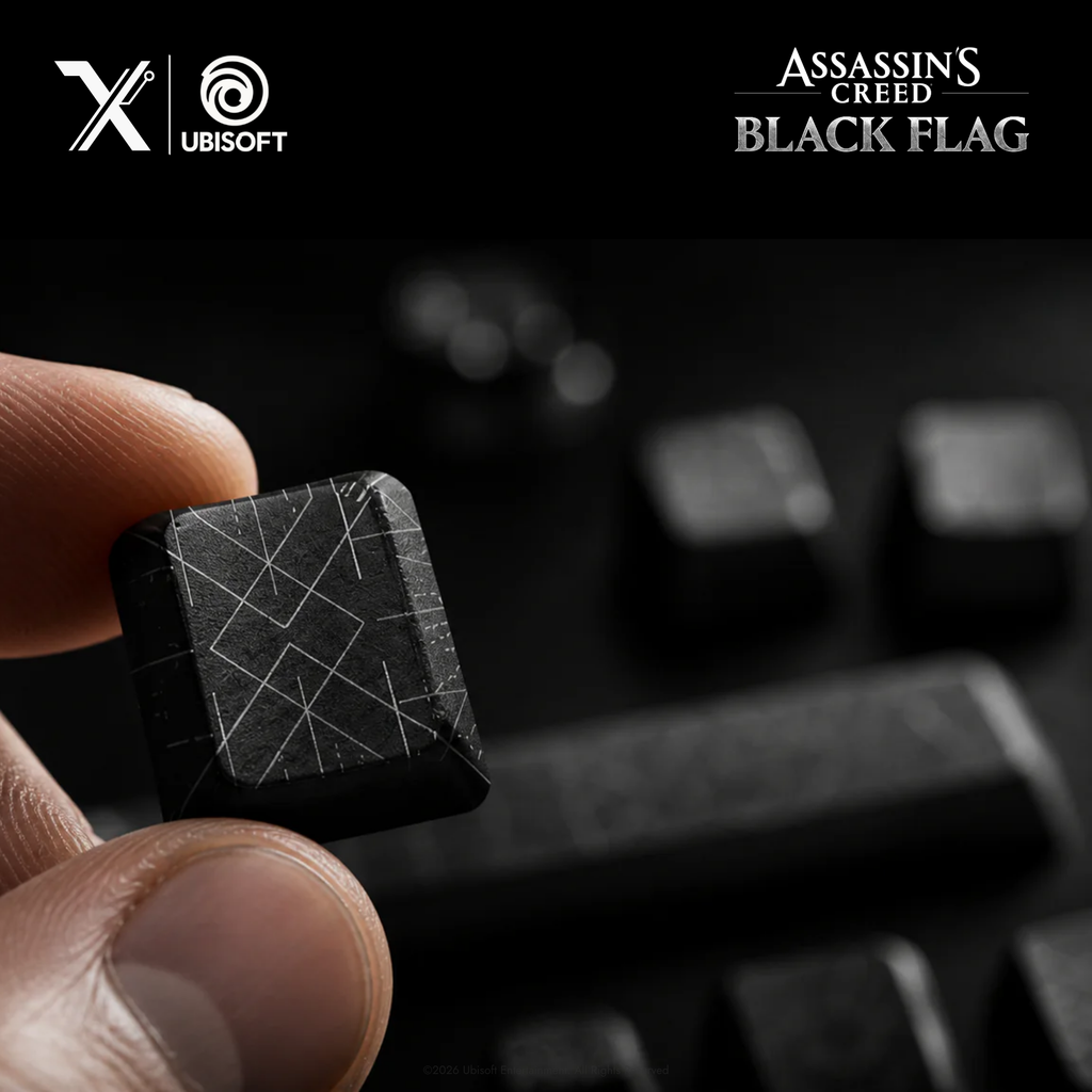 Lexip X Ubisoft Assassin's Creed Black Flag: Resynced PBT Keycaps