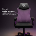 Lexip Shinrak X1 Ergonomic Gaming Chair - Black