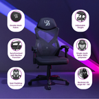 Lexip Shinrak X1 Ergonomic Gaming Chair - Black