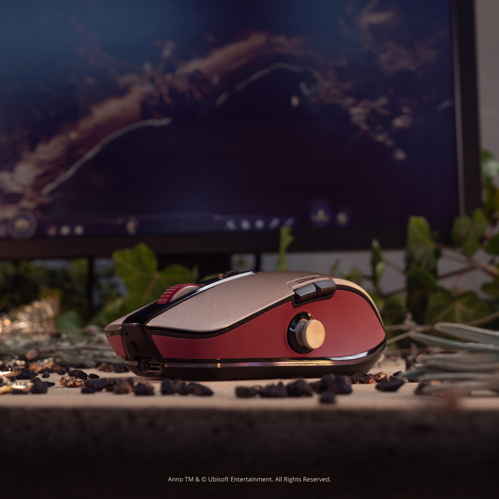 Lexip X Ubisoft Anno 117: Pax Romana Bundle- Flex Wireless Mouse & Mousepad